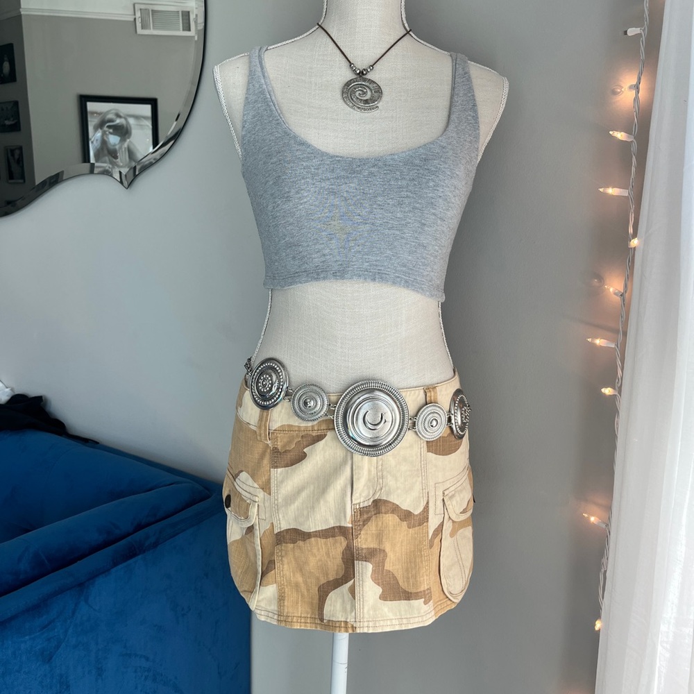 brandy melville light grey yoga tank 🤍